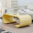 Cream omelet end table-110543361