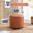 Crompton 18" Tufted Round Storage Ottoman-611655619