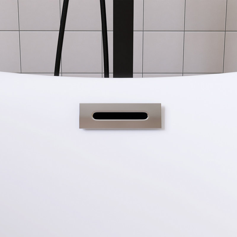67" Acrylic Freestanding Soaking Bathtub