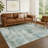 Machine Washable Indoor/Outdoor Kerwin ACN2370 Abstract Rug-340788849