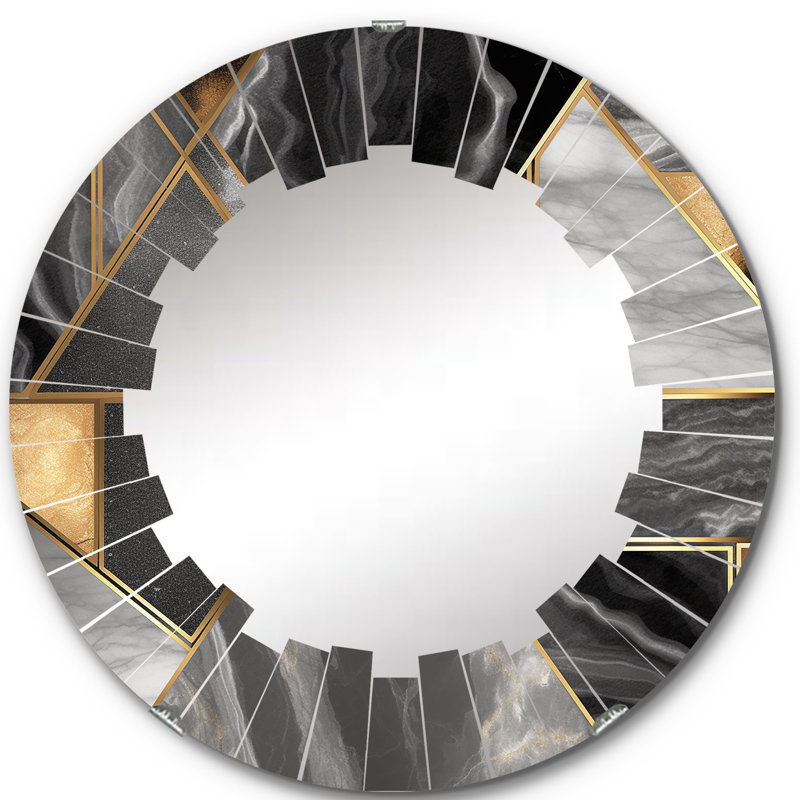 Miroir mural Zinon, 24 po x 24 po