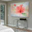 Hibiscus - impression sur toile tendue-1074580498
