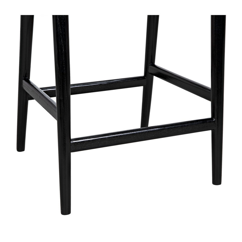 Ronald Solid Wood 25.5" Counter Stool