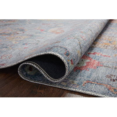 Elysium Denim / Multi Area Rug
