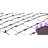 2' x 8' LED Net Style Tree Trunk Wrap Christmas Net Lights-94228055