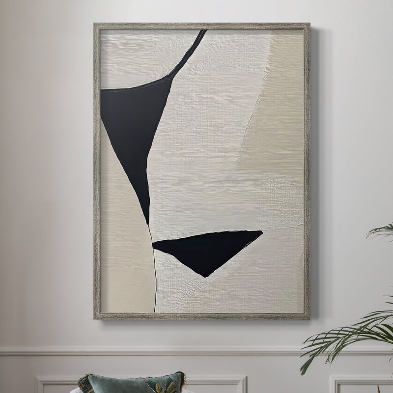 Série ABSTRACT DCxxxx, reproduction encadrée - bois massif, H 21 po x l 17 po