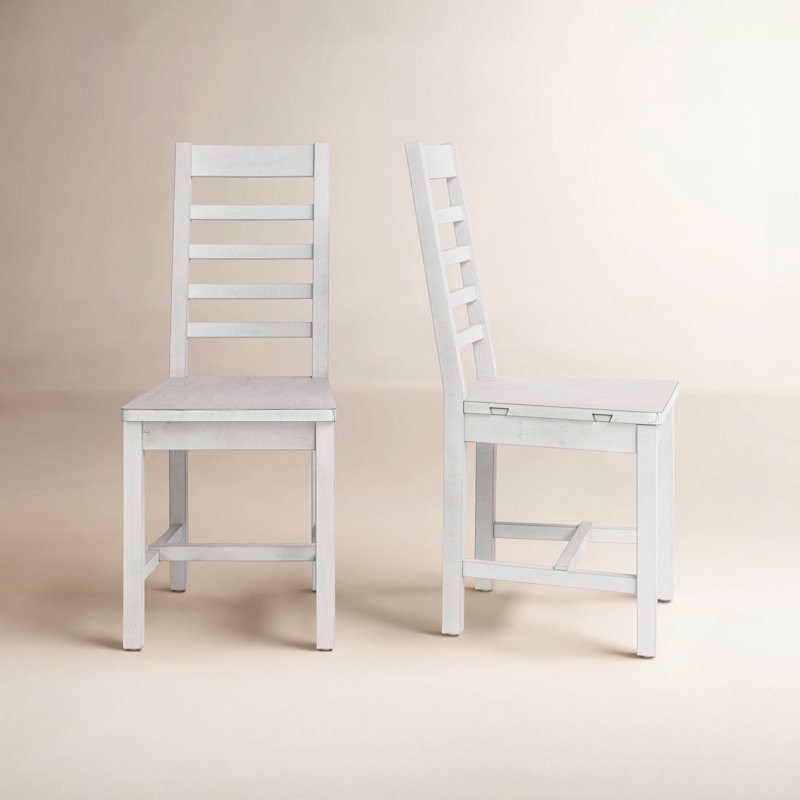 Kinston Solid Wood Dining Chair, White