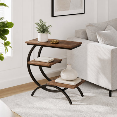 End Table,C-Shaped Side Table