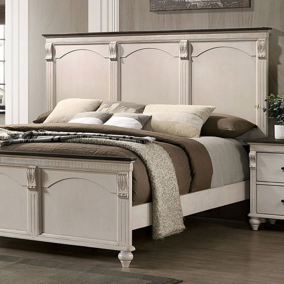 Canora Grey Fenelus Solid Wood Standard Bed | Wayfair