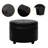 Lenglen Faux Leather Ottoman