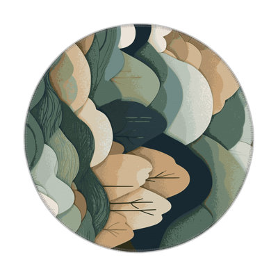 Lunar Embers Indoor And Outdoor Area Rug