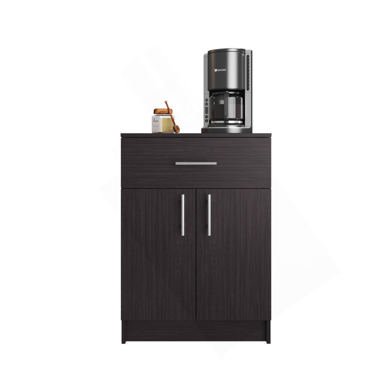 Armoire garde-manger H 33 po, un tiroir, deux tablettes intérieures, deux portes