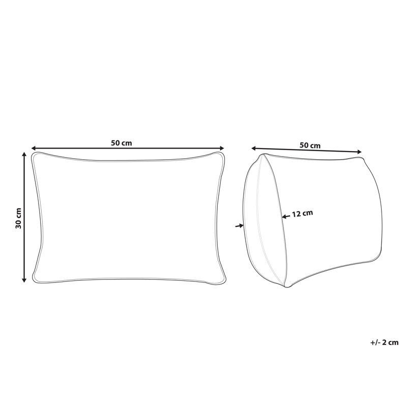 ACTAEA Rectangular Lumbar Cushion