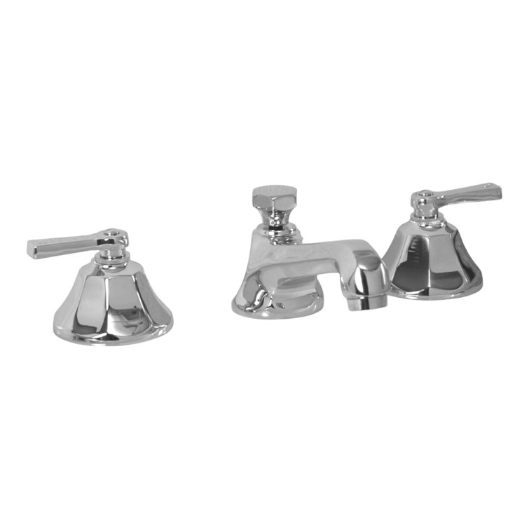 P0805 Mississippi Sink Faucet with Lever Handles, Valves and Spout Extension