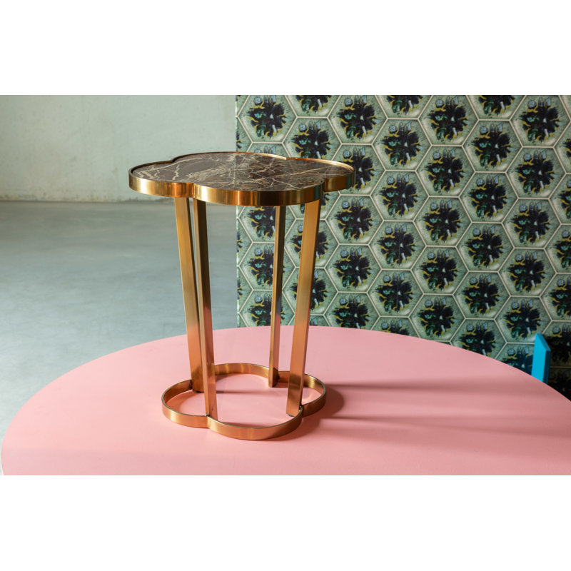Marble Top End Table