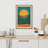 Abstract Vibrant Color Blocks " Mid-Century Modern Geometric Sun Line Pattern Abstract Shapes Modern Art Boho Style Decor "-94585861-94585864