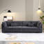 Canapé modulaire rembourré en velours côtelé-95975290