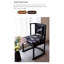 Chaise d'appoint Mid-Century moderne en velours avec structure en bois d'hévéa pour un usage domestique