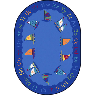 Educational Smooth Sailing Area Rug