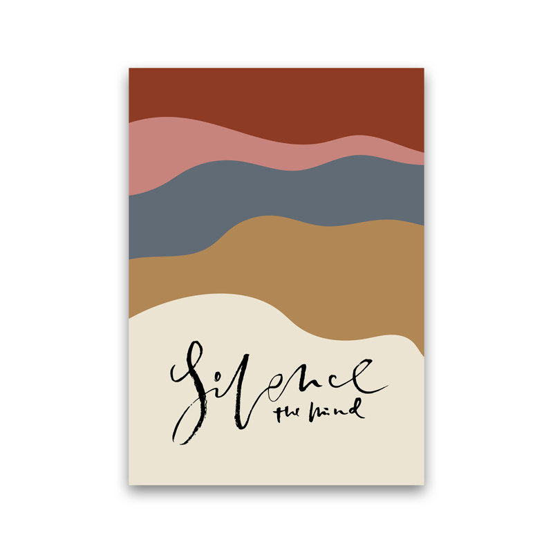 Silence The Mind by Planeta444 - Print, No Framed, 42cm H x 30cm W x 1cm D