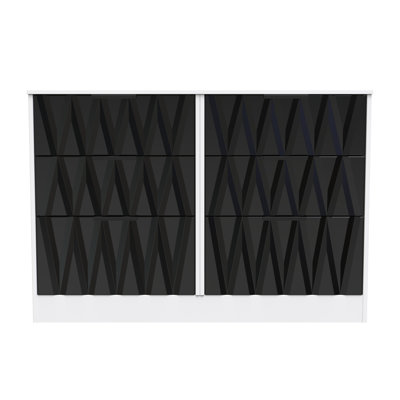 Besmir 6 Drawer Wide Chest (Ready Assembled)