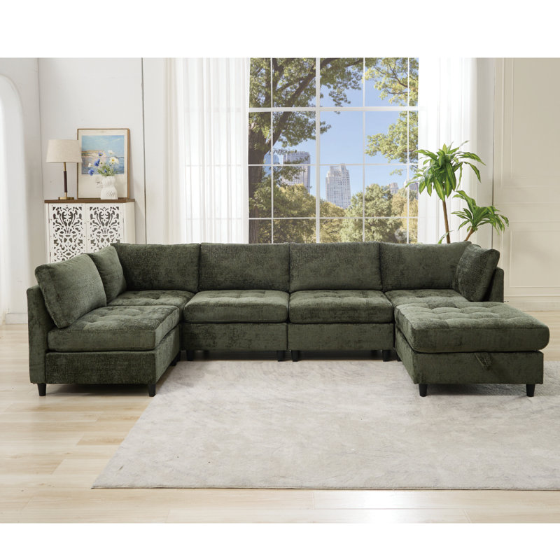 Canapé modulaire Modern, Vert