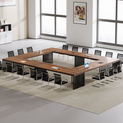 78.74 Inch Extra Long Conference Table by 17 Stories