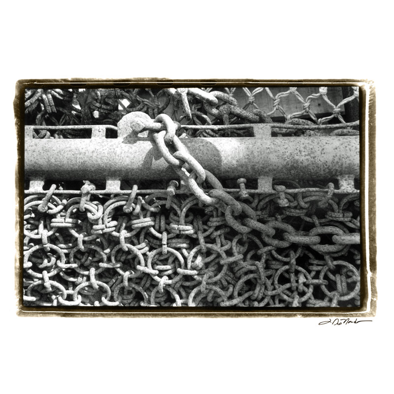 Heavy Metal VI by Laura DeNardo - Wrapped Canvas Print,  30cm H  x  46cm W  