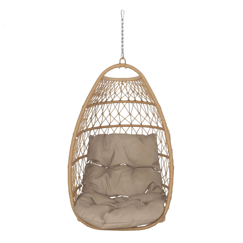 CHAISE PENDANTE PLIABLE, Brun