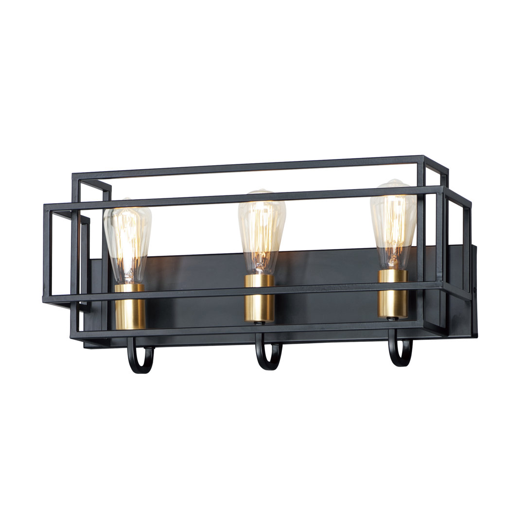 Mccluskey 3 - Light Dimmable Vanity Light Wade Logan®