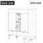 Meuble-lavabo 24 po avec lavabo en céramique-977654802