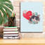 «Cat Steal Heart» par Tummeow, reproduction d'art sur toile-1113665649