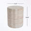 Table d'appoint ronde avec base robuste