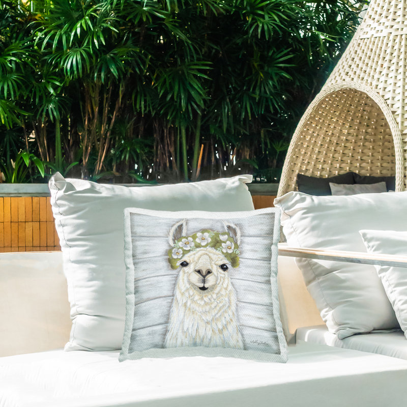 Indoor/Outdoor Throw Pillow