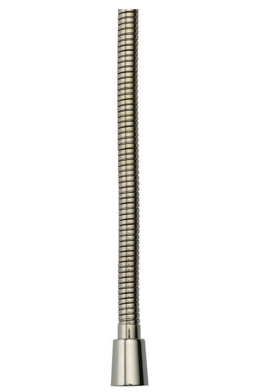 Universal Showering Components Stretchable Metal Hose, Polished Nickel