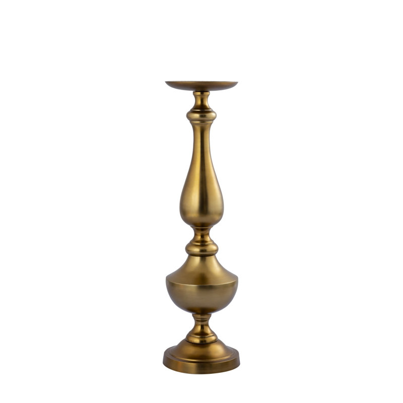 Aluminium Candelabra, 58cm H x 17cm W x 17cm D