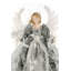 18'' Handmade Fabric Lighted Tree Topper