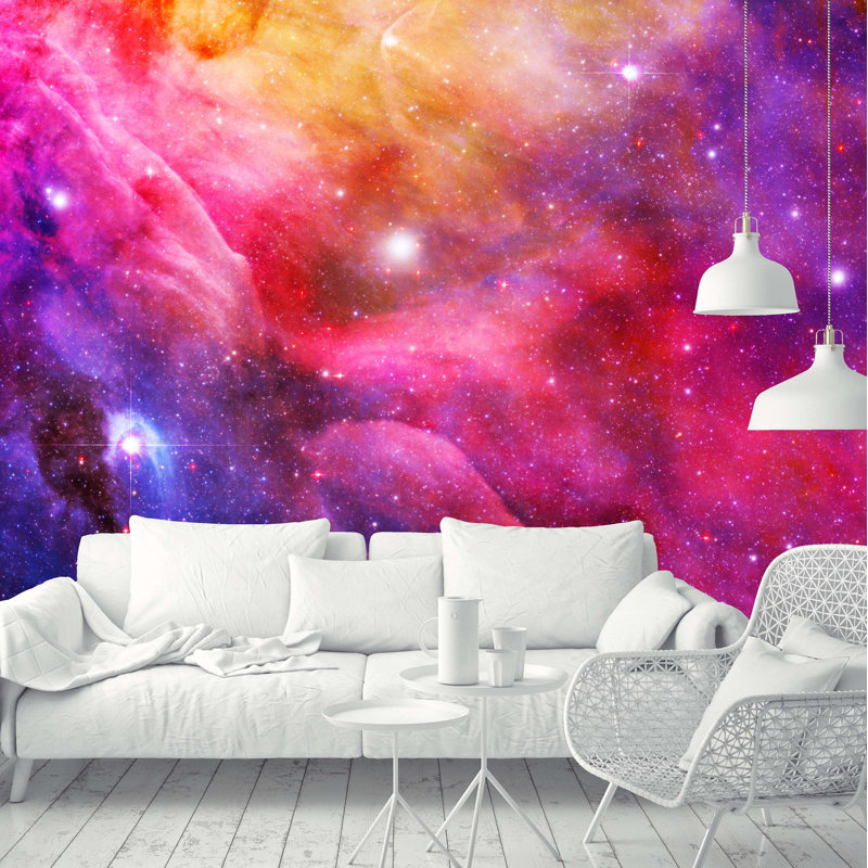 Murale aquarelle amovible Calana, l 6,58 pi x l 125 po