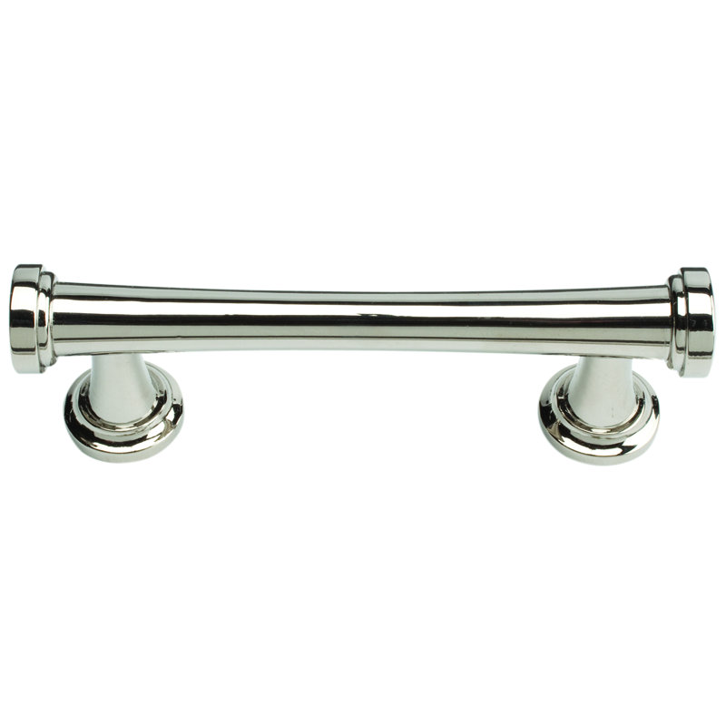 Browning 5 1/16" Center to Center Bar Pull, 3", Polished Nickel