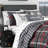 Eddie Bauer Willow Plaid Down Alt Grey Reversible Comforter Set-23078438