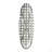 Metal Wall Art With Grid Pattern