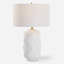 Lampe de table blanche Akeyah