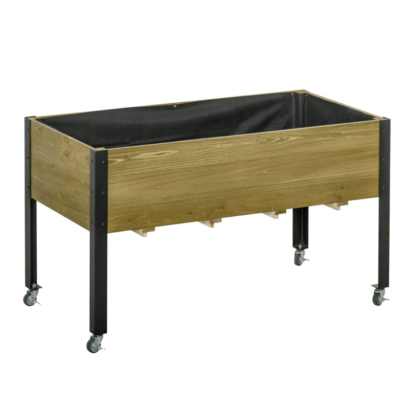 Jardinière en bois Aidee