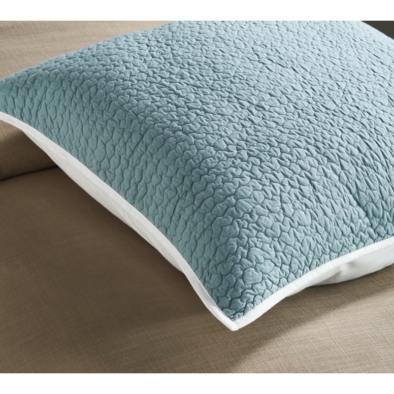 Jade Quilt, Ivory/Mineral, Queen Quilt