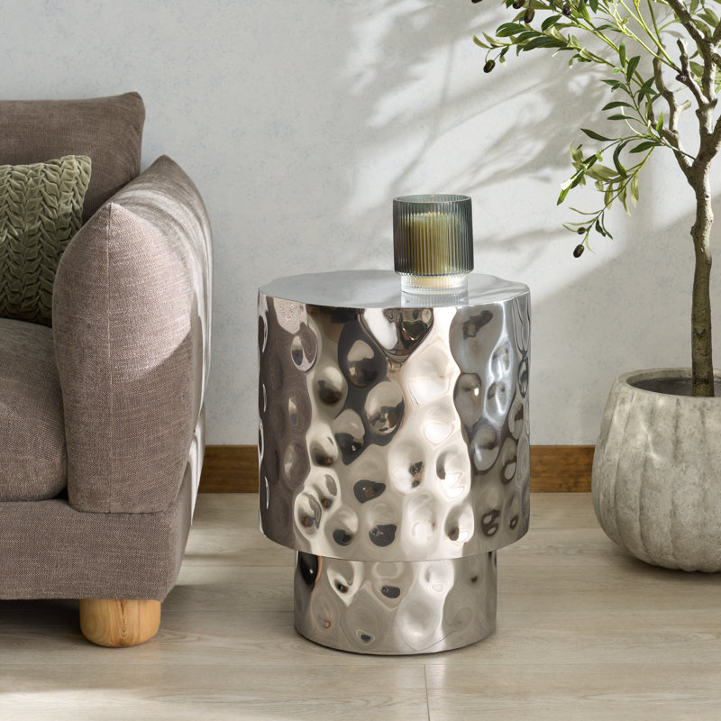 Loyce Steel Accent Table