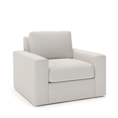 Chaise pivotante rembourrée Jonie
