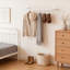 Portemanteaux mural 36,2 po, blanc-1080394155