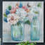 Country Bouquet - Toile tendue avec châssis de qualité supérieure - Prêt à être accroché-1339562988