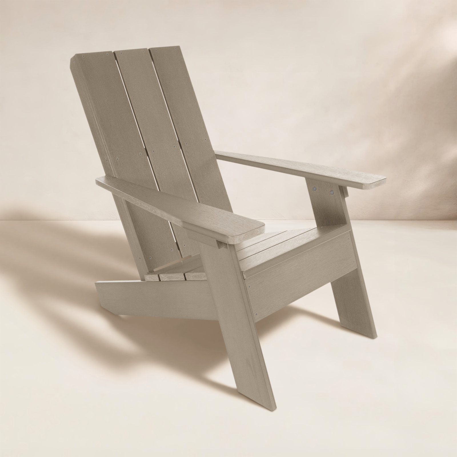 Byrnes Outdoor Adirondack Set, Woodland Brown
