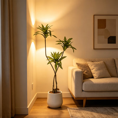 Plantes artificielles réalistes pour la décoration intérieure